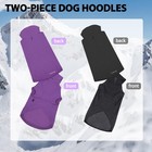 2 Pieces Basic Cotton Dog Hoodie Sweater  Soft Pet Clothes Dog Sweatshirts  D   