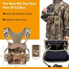 Binocular Harness Chest Pack With Detachable Rangefinder Pouch
