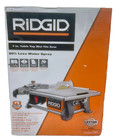 New Ridgid 6 5-amp 7 In  Blade Corded Table Top Wet Tile Saw