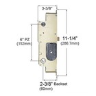 Peachtree Mortise Lock Ipd French Mortise Lock Right Hand Single Point Door Lock