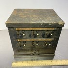 Antique Railroad Telegraph Switchboard Unit Stromberg-carlson Wood - For Display