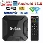 Tv Box 8k Android 13 0 Smart Hdmi Quad Core Hd 2 4 5g Wifi Media Stream Player