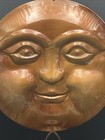 Gold Metal Outdoor Distressed Sun Home Decor  Tealight candle Holder Stand