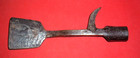 Vintage 1600s- 1700s European Iron Battle Pike Head W chisel Bit And Side Spur