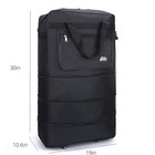 30  Oxford Expandable Duffle Luggage Bag Foldable Travel Bag W  4 Rolling Wheels