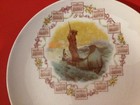 Antique 1916 Calendar Plate