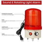 Led Rotating Warning Light Ac110v Beacon Strobe For Public Emergency Alarms