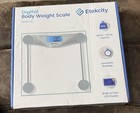 Etekcity Eb4074c Digital Glass Body Weight Scale  400 Lb  Lcd  Clear Silver