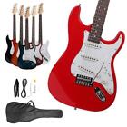 New Colorful Electric Guitar strap cord gigbag Beginner Pack Accessories