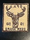 Vintage 1959    sfaa Deer Award    Patch