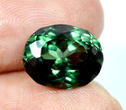 Natural Certified Deep Blue Green Australian Sapphire Oval Cut Rare Gem 5 Ct 