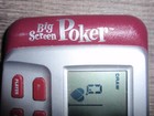 Big Screen Poker Handheld Electronic Game 1995 Radica Worn Button Labels Works