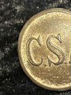 Original Civil War Csa Confederate Veterans Button