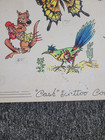 Original Vintage  Ed cash  Coventry  Tattoo Flash Cut Hollywood Fl  20   15