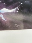 Vintage 1981 80s Argus Poster Andy Mack Unicorn Space Fantasy 21 x14  Nos