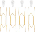 4 Pack Plate Hangers For The Wall  Suitable For 9-11 Inch Art Plate  Stainles   