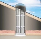 Velux 10 In  Acrylic Dome Sun Tunnel Skylight With Rigid Tube Pitched Flashing