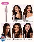 5 In 1 Auto Curling Iron Set With Interchangeable Barrels - 1   1
