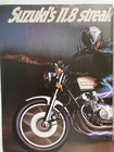 1978 Suzuki Gs 1000 Motorcycle Print Ad