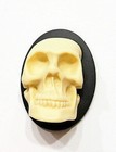 10 Different 40x30mm Skulls  Gun  n  Roses    Zombie Resin Cameos Cabochon Cabs