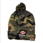 Los Angeles La Lakers Green Camo Beanie Pom Hat Flag Salute To Service New