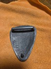 Vintage Fender Belt Buckle Guitar Pick Metal Western Cowboy Heavy