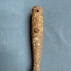 Vintage 6 Prong  1 Missing  Hand Forged Iron Fishing Eel Frog Gig Spear Head