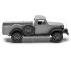 1947 Dodge Power Wagon Truck 1 48 O Scale O Gauge Train Vehicle Car Grey