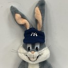 Vintage Ny Yankees Bugs Bunny Plush 15    Stuffed Baseball Mlb Looney Tunes 1991
