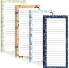 Magnetic Notepads For Rrigerator Memo Pad Grocery To Do Lists 4pack 50sheets pad