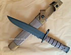 Vintage Okc3s Knife Usmc Marine Corps Bayont Ontario Knife Co   Scabbard