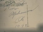Muhammad Ali 6x9 Huge Postcard Autographed Psa Boxing Dated 1973 Vintage Signed