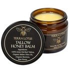 3pcs Terra Lotus Organic Beef Tallow Balm Raw Honey Citrus Moisturizing Cream