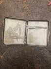 Retro Harley Davidson Vintage Bronze 2-clip Cigarette Wallet Case Card Holder