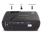 Viewsonic Pjd6350 Dlp Projector Portable 1080p Rlc-092 Full Hd 3d Hdmi W bundle