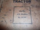 Cat Caterpillar Twenty-two Tractor Dozer Bulldozer Parts Book Manual S n 2f1351-