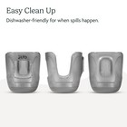 Uppababy Cup Holder For Vista  Cruz  Minu Strollers Quick Attachment New Gray