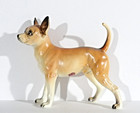 Vintage Lefton Chihuahua Dog Figurine With Foil Sticker H3679 Japan 5 5  Long