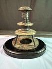Vtg Steampunk Candlestick Lighthouse Design Industrial Style H-6   