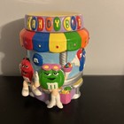 Rare  Vintage 2003 M ms  candy Bar  Cookie Jar With Lid - 7 5  X 6  Collectible