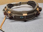 Bashlin Industries 160n Size D-30 Lineman Pole Climbing Safety Belt Leather 