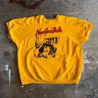 80s Vintage Raglan Short Sleeve Sweatshirt W  New York Dolls Graphic Sz 2xl