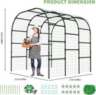 Slsy Garden Arch Trellis For Climbing Plants Metal Arbor Trellis Wedding Arch