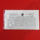 First Day Of Issue Stamp Cache Envelope Enclosure Jim Bridger Western Legend