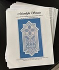 Hardanger Sampler Pattern Chart Packet Moonlight Sonata Cindy Valentine 2006