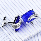 Vintage Men Cufflinks Jewelry Rhinestone Classic Cuff Link 1 Pair Of Shirt Links