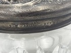 Antique R  Wallace Art Nouveau Sterling Silver And Cut Crystal Dresser Jar 40g