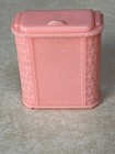 Vintage Lot Of 5 Renwal Pink Hard Plastic Doll House Bathroom Pieces
