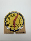 Lot Of 10 Judy Instructo Wooden Mini-clocks Teaching Learning Clock Telling Time