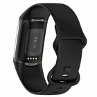 For Fitbit Charge 6 Charge 5 Soft Silicone Wrist Strap Replacement Watch Band